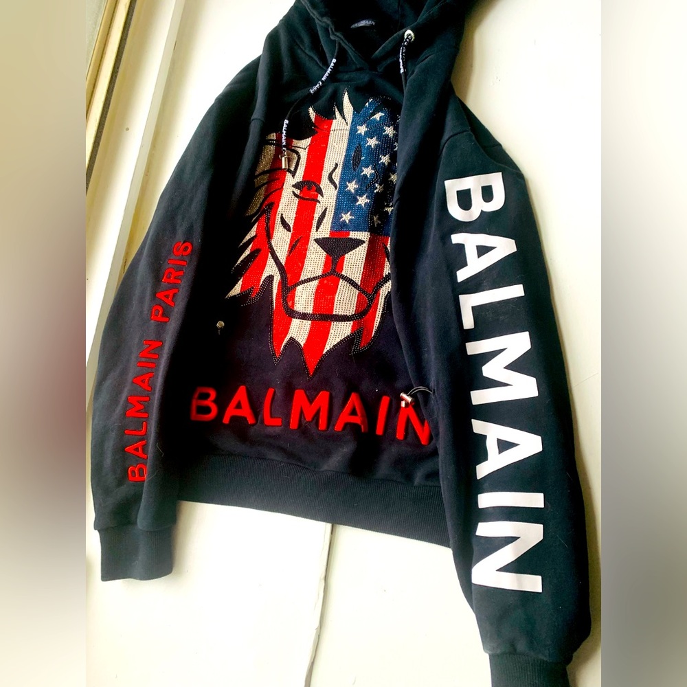 BALMAIN PARIS HOODIE